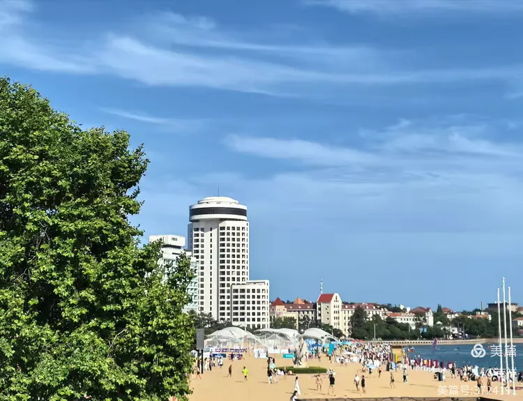 青岛第一海水浴场|酝酿着独属的夏日诗篇